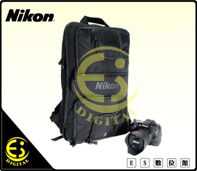 ES數位 Nikon 原廠後背包 相機包 攝影背包 筆電包 雙用多功能攝影包 14吋筆電一機兩鏡