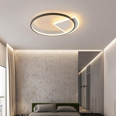 簡約現代燈具大氣家用客廳大燈北歐創意臥室led吸頂燈