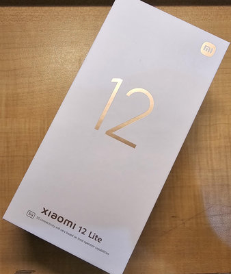 Xiaomi 12 Lite 輕潮粉台灣公司貨 (8G/256G)