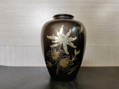 日本銅花瓶862
