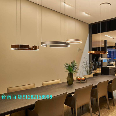 客廳吊燈occhio現代輕奢北歐簡約餐廳客廳會議室自由升降手控調光調色吊燈照明燈