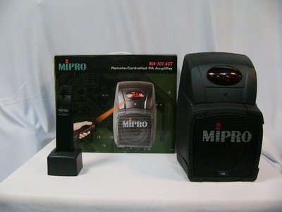 【昌明視聽】Mipro MA-101ACT 無線教學擴音喇叭 可切換97組UHF頻率 單頻附一支MIC 送原廠收納包