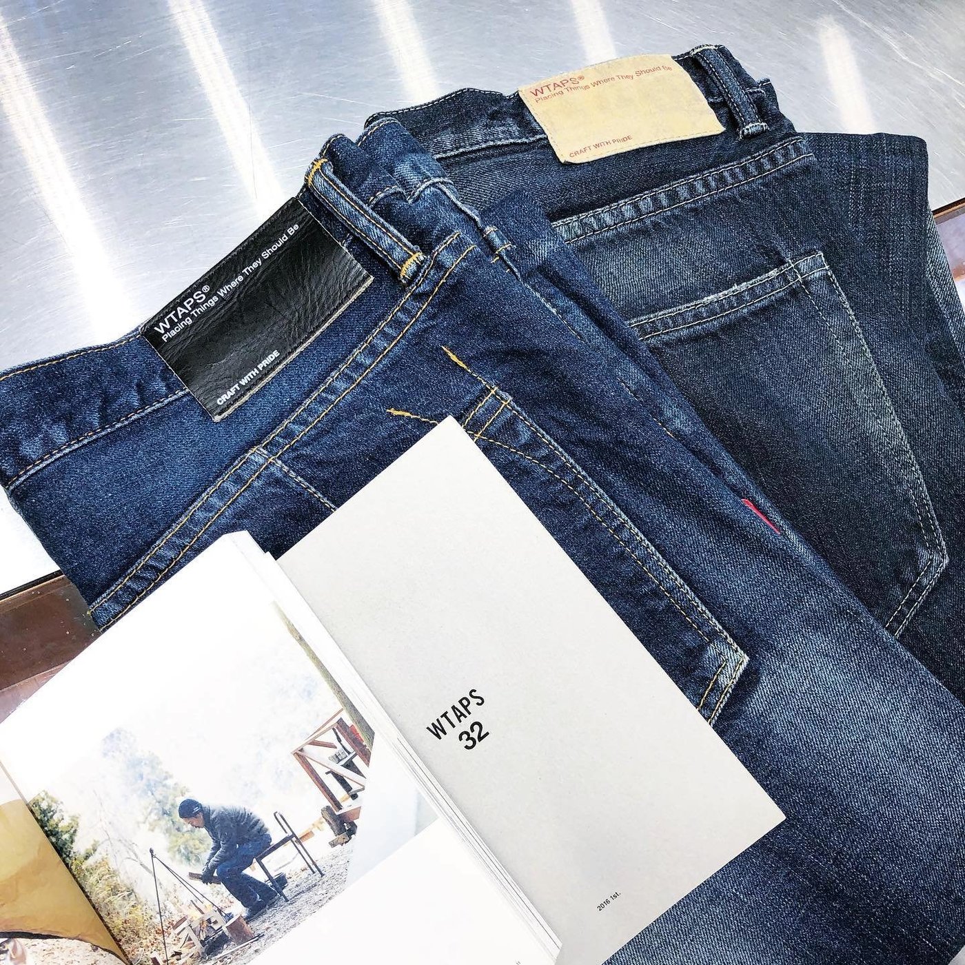 WTAPS BLUES SKINNY DENIM TRASH 西山徹TET | verdadcre.com