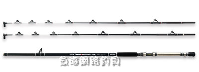 魚海網路釣具 WEFOX 刀魚霸子 白帶魚殺手級專用船竿150/300號 雙尾300RG(滾輪式) 10尺 中國製