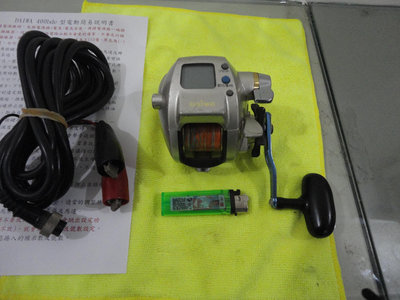 手持式日本製daiwa 400bde 型電動捲線器-7