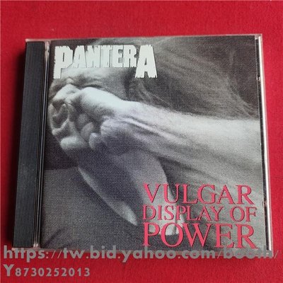 樂迷唱片~正版 35954 Pantera Vulgar Display of Power 拆封/二手