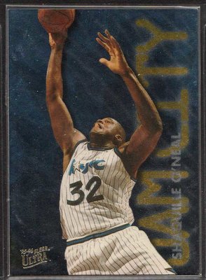 95-96 ULTRA JAM CITY #9 SHAQUILLE O'NEAL