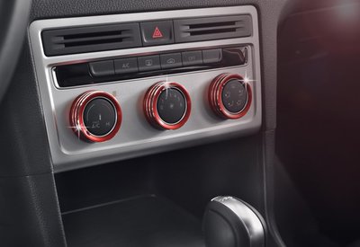 福斯 VW GOLF7 專用 冷氣音響旋鈕蓋 旋鈕裝飾蓋 按鈕蓋 裝飾蓋 航空鋁件 內飾蓋 超吸睛