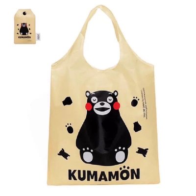 全新現貨 出口日本 可愛熊本熊kumamon加厚尼龍購物袋/環保袋/手提袋