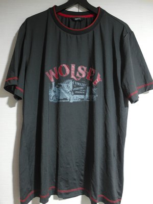 WOLSEY 黑色短袖T恤