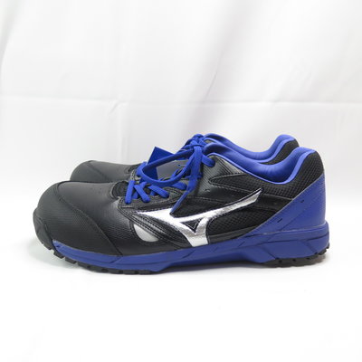 Mizuno LS防護鞋 男款 工作安全鞋 防滑 鋼頭鞋 F1GA200809 黑藍【iSport愛運動】