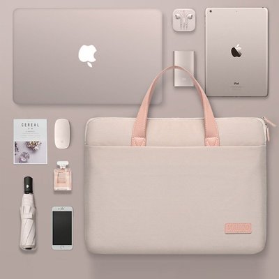 熱銷 2021新款筆記本電腦包16英寸女生手提適用m1蘋果macbook內膽air13.3pro15.4公文包ipad小