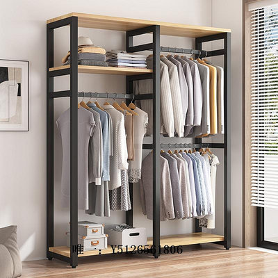 衣櫃金屬衣柜鋼架結構簡易組裝布衣柜家用臥室結實耐用小戶型柜子衣櫥衣櫥