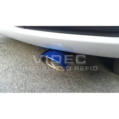 威德汽車精品 豐田 2016 SIENTA 藍鑽 尾飾管 直銷日本套件 排氣管 尾管 雙色款 白鐵不鏽鋼