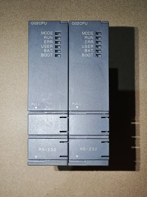 MITSUBISHI 三菱 Q系列 PLC Q02CPU 模組（誠可議）
