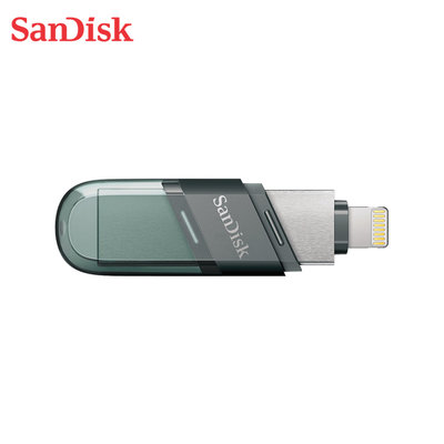 SanDisk【64GB】iXpand Lightning USB OTG 翻轉隨身碟 (SD-IXP-90N-64G)
