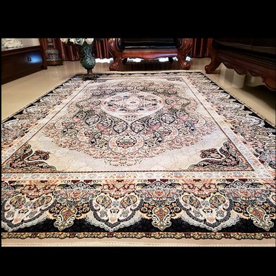 地毯 手工羊毛简约 可爱风伊朗原裝進口波斯地毯 客廳臥室餐廳書房地毯 歐式美式古典地毯