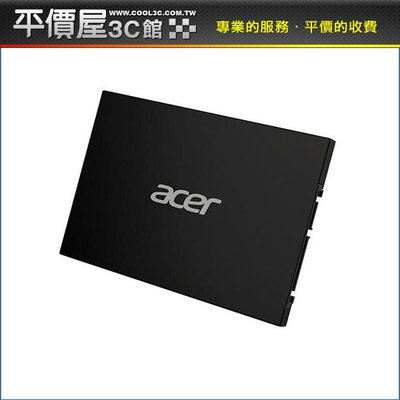 《平價屋3C》Acer 宏碁 RE100 512G 2.5吋 SATA SSD固態硬碟 SSD 固態硬碟