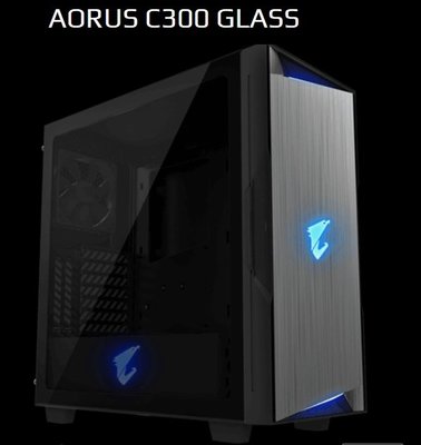 機殼-- 技嘉 AORUS C300 GLASS GB-AC300G 全新盒裝