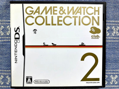 NDS DS 任天堂俱樂部 GAME &amp; WATCH COLLECTION 2 任天堂 合輯 3DS 2DS 主機適用