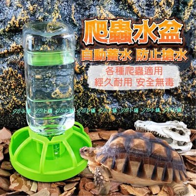 自動飲水器 烏龜 陸龜 爬蟲 餵水 水盆  喝水盤 角蛙 蜥蜴 蛇 鳥 蘆丁雞 餵食 飲水器