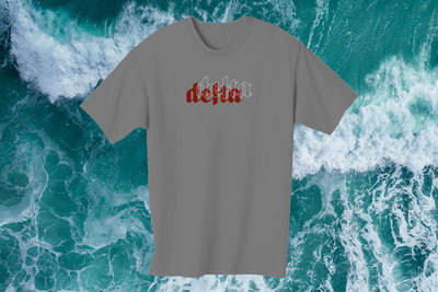 delta skate supply DISLOCATION SS TEE GRY 灰色 純棉短袖上衣