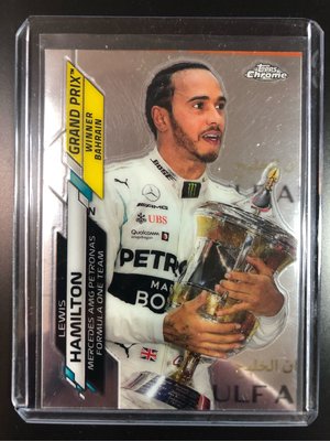 2020 Topps Chrome Formula 1 F1  #134 Lewis Hamilton - Mercedes-AMG Petronas F1