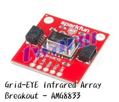 《德源科技》r) SPF原廠 Grid-EYE Infrared Array Breakout - AMG8833