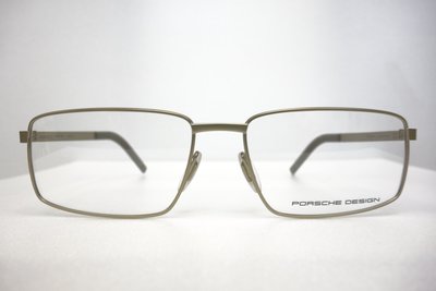 【台南中國眼鏡】PORSCHE DESIGN 保時捷 鏡框 鏡架 義大利製 全框 方框 8314