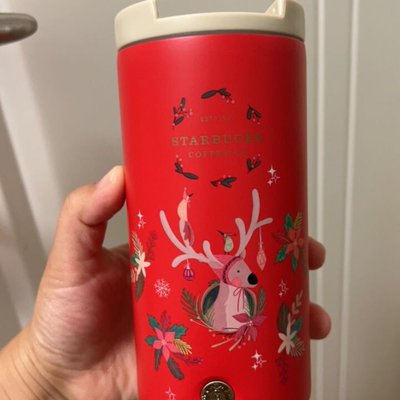 韓國星巴克聖誕保溫杯🌸  全新！