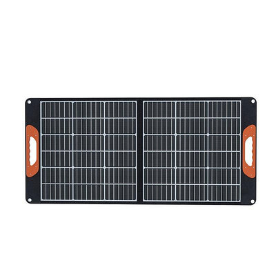 戶外光伏發電太陽能折疊板50W-200W可選高效率單晶硅適配戶外電源