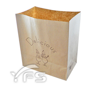 美味紙抱袋 (牛皮紙袋/麵包袋/法國袋/速食外袋/防油紙袋/購物袋)