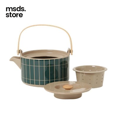現貨熱銷-靚裝小鋪Marimekko馬克杯點心盤托盤茶壺 北歐陶瓷餐具