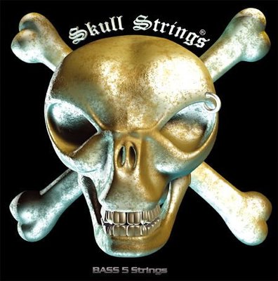 【老羊樂器店】 Skull Strings B5 bass 5 string (45-135)貝斯弦 五弦 美國品牌