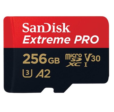 《SUNLINK》公司貨 SanDisk Extreme PRO 256G microSD TF 200M A2 記憶卡