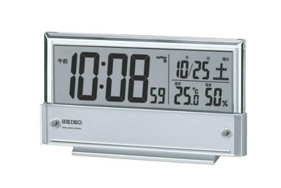 日本正版 SEIKO 精工 SQ773S 電波 電子鬧鐘 時鐘 日本代購