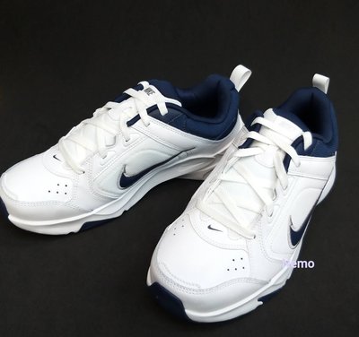 尼莫體育 NIKE NIKE DEFYALLDAY 硬地耐磨底 網球鞋 運動鞋 皮革 DJ1196-100白藍