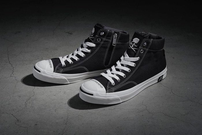 コラボ mastermind JAPAN × CONVERSE Jack Purcell Mid