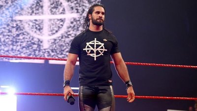 [美國瘋潮]正版 WWE Seth Rollins Redesign Rebuild Tee 重新出發SR經典款衣服M號