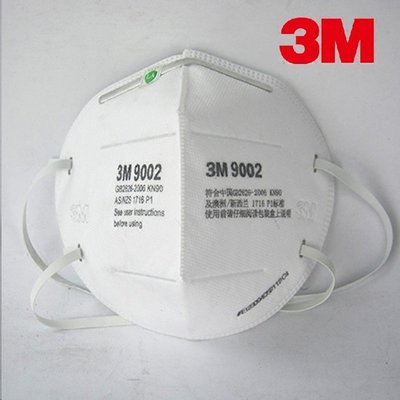 3M 9002 P1等級口罩防塵口罩 工業防粉塵 頭戴式 單片包《JUN EASY》