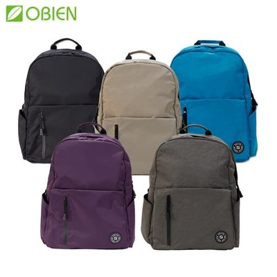 黑熊館 Obien 都會型酷漾輕量後背包 後背包 旅行包 電腦包 大容量設計 內部防震電腦隔層 防潑水設計