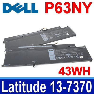 戴爾 DELL P63NY 原廠電池 4H34M N3KPR P63NY 0WV7CG Latitude13 7370