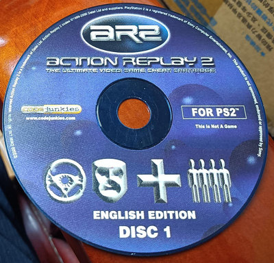 遊戲功能 ： AR2 -- FOR PS2 _ 1CD (disc1)/ 2手