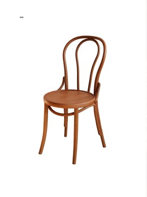 【熱賣精選】集木室物所/索耐特ton椅實木餐椅復古藤編餐桌靠背椅子家用中古椅