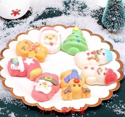 ☞上新品☞聖誕節糖果散裝創意網紅棉花糖批發聖誕老人軟糖聖誕糖果兒童禮物