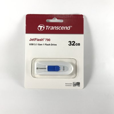 創見Transcend JetFlash790 32G隨身碟-USB 3.1 Gen 1傳輸介面