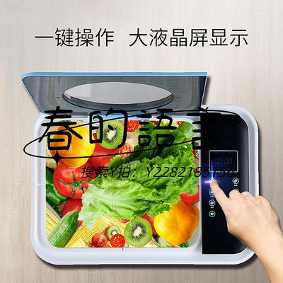 洗菜機果蔬機家用全自動洗菜機臭氧消毒除農殘多功能果蔬清洗機廠家