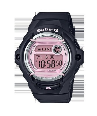 【金台鐘錶】CASIO 卡西歐BABY-G 淡紫錶盤 200米防水 世界時間 金屬防撞器 BG-169M-1