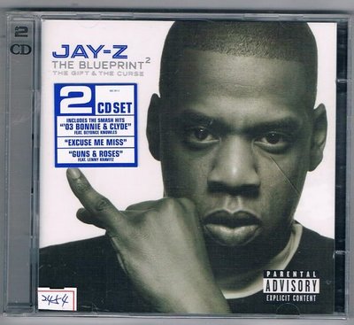 [鑫隆音樂]饒舌CD-傑斯Jay-Z:藍圖 2-天賦與天遣 THE BLUEPRUNT(2CD)0633812/全新