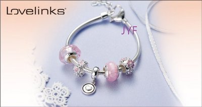 澳洲品牌Lovelinks『粉紅童話手環』六件特惠組＊個性串珠手鍊、PANDORA 潘朵拉